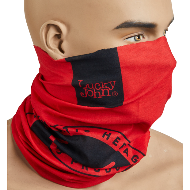 Bandana LUCKY JOHN Sarkana