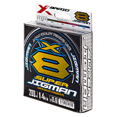 Aukla pītā YGK X-BRAID SUPER JIGMAN X8 200M
