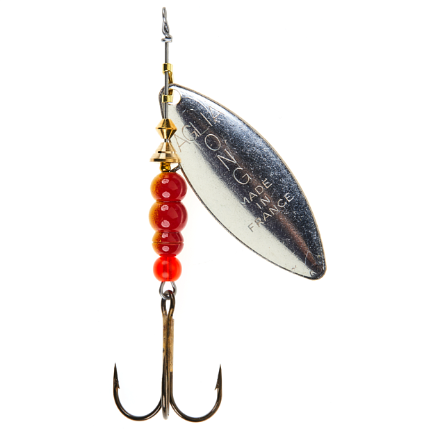 Vizulis Mepps AGLIA LONG Redbow/Silver #3 (11,5g)