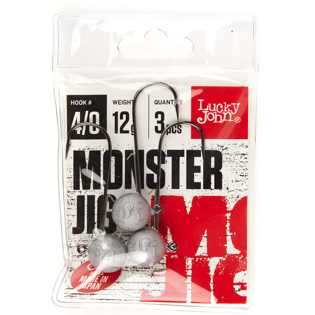 Džiggalvas Lucky John MONSTER JIG #4/0 3gab.