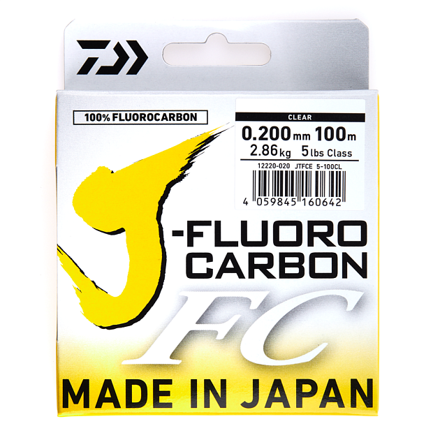 Aukla monofīlā Daiwa J-FLUOROCARBON
