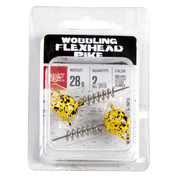 Džiggalva-spirāle Lucky John BBS WOBBLING FLEXHEAD PIKE
