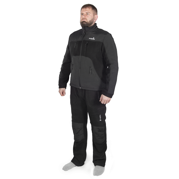 Kostīms flīsa Norfin POLAR LINE 2 GRAY