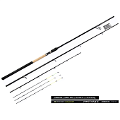 Fīdermakšķere Feeder Concept DISTANCE BLACK 100