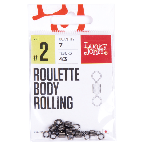 Griezuļi Lucky John ROULETTE BODY ROLLING
