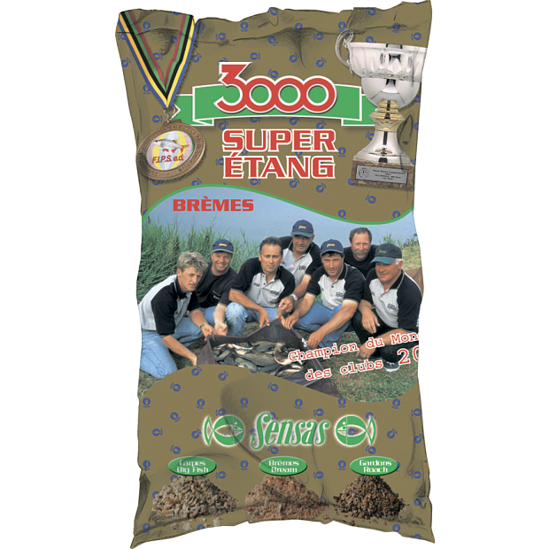 Barība Sensas 3000 SUPER ETANG BREMES